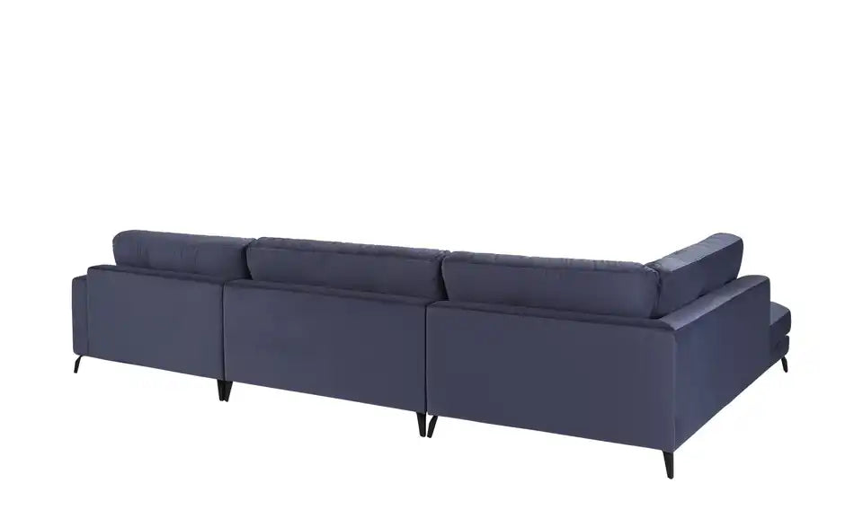 Jette Return Schräganischt links – Dunkelblau Wohnlandschaft, Modern-Glamour – Jette Home