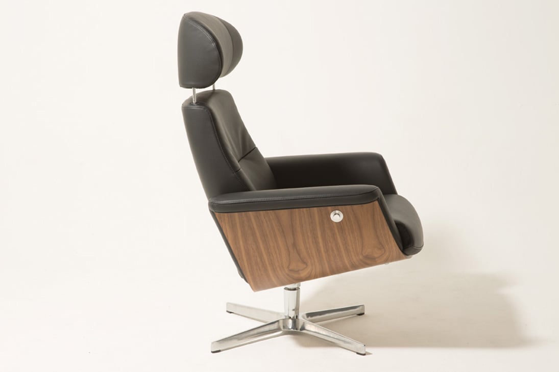Alberta HOLLYWOOD Relaxsessel im Raum – modernes Wohnzimmer, Luxus-Design – Alberta