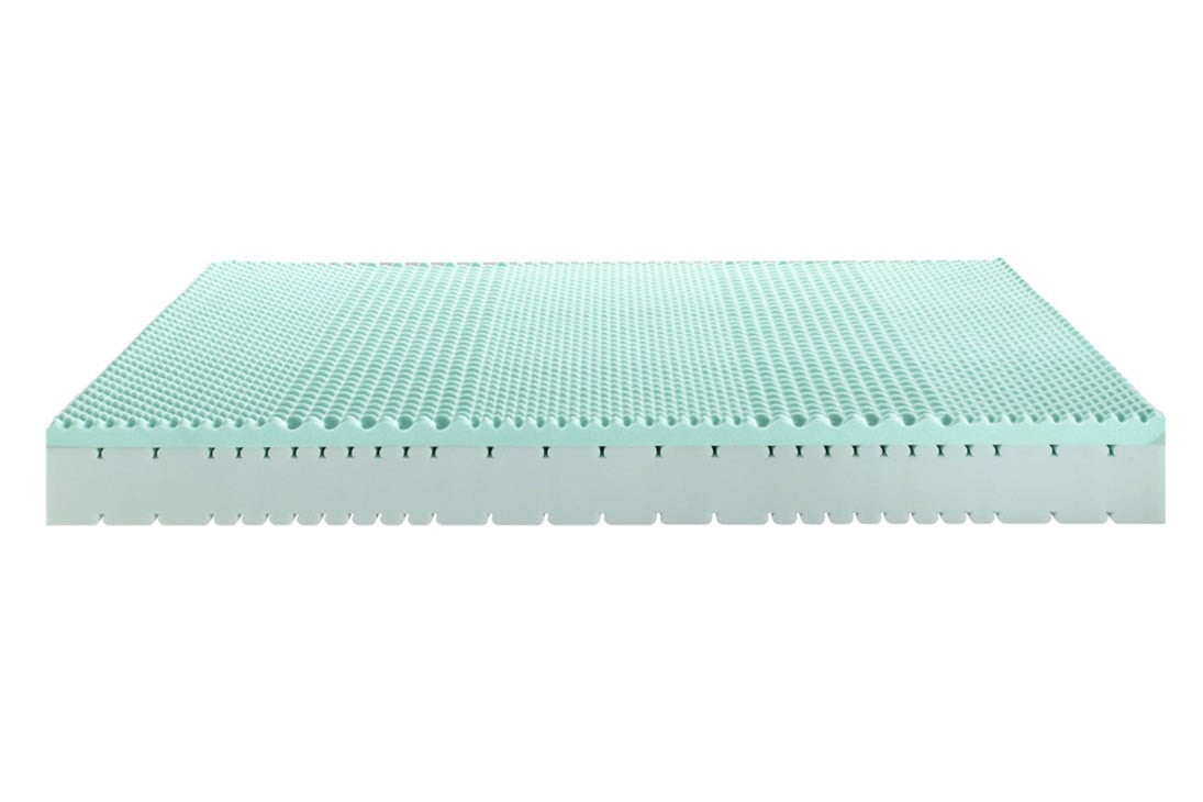 MOMA Matratze Detailansicht – Thermosensibles Maxiform-Material, Winterseite – Maxitalia