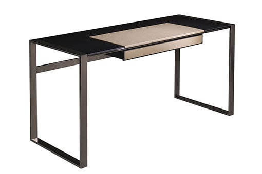 DESK Schreibtisch Seitenansicht – Metallgestell modern elegant – Orsenigo