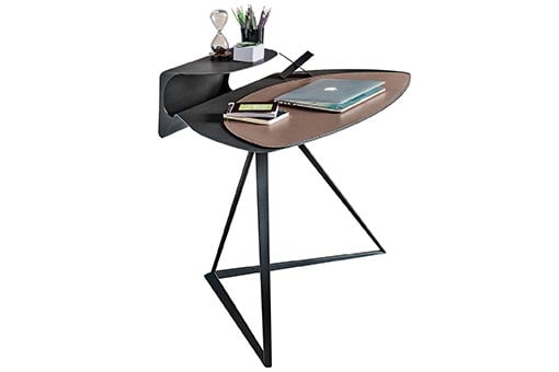 STORM Schreibtisch Seitenansicht – kompakter Homeoffice-Tisch, Breite 118 cm – Cattelan Italia