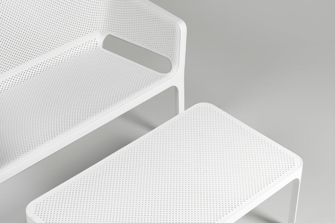Nardi NET Gartenbank Detailansicht Gestell – Kunststoff, col. 56, Modern – Nardi