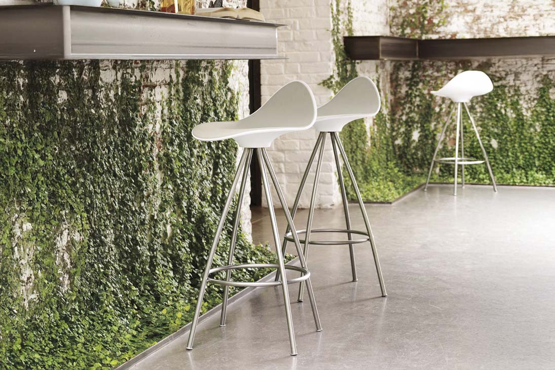 ONDA Barhocker Ambiente Küche – vielseitiger Hocker in zeitlosem Design – Stua