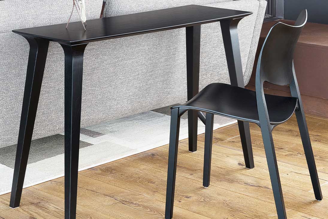 LACLASICA Stuhl skandinavisches Design – Esche weiß, moderner Esszimmerstuhl – Stua