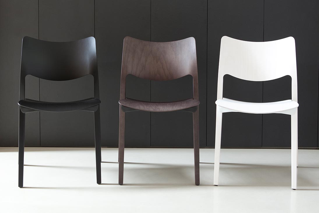 LACLASICA Stuhl Nahaufnahme Sitzkomfort – ergonomische Form, 3D-Sperrholz – Stua
