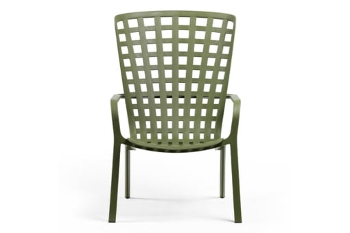 FOLIO Gartensessel Seitenansicht – Verstellbare Rückenlehne, Sitzhöhe 45 cm – Nardi