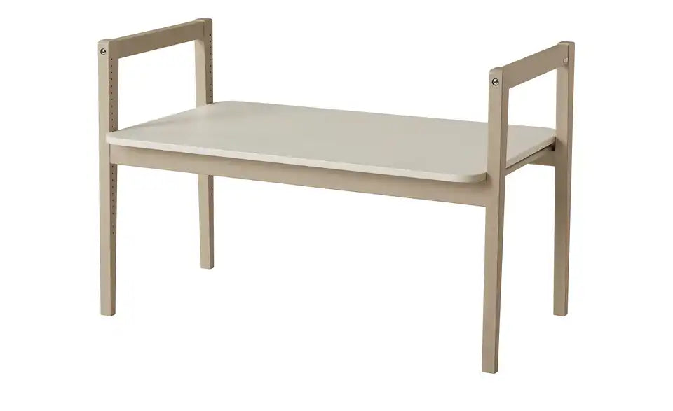 PAIDI Tischplatte Little Cloud Detailansicht Kante – gerundete Tischkante, 61x93,2 cm, Stärke 1,6 cm – PAIDI