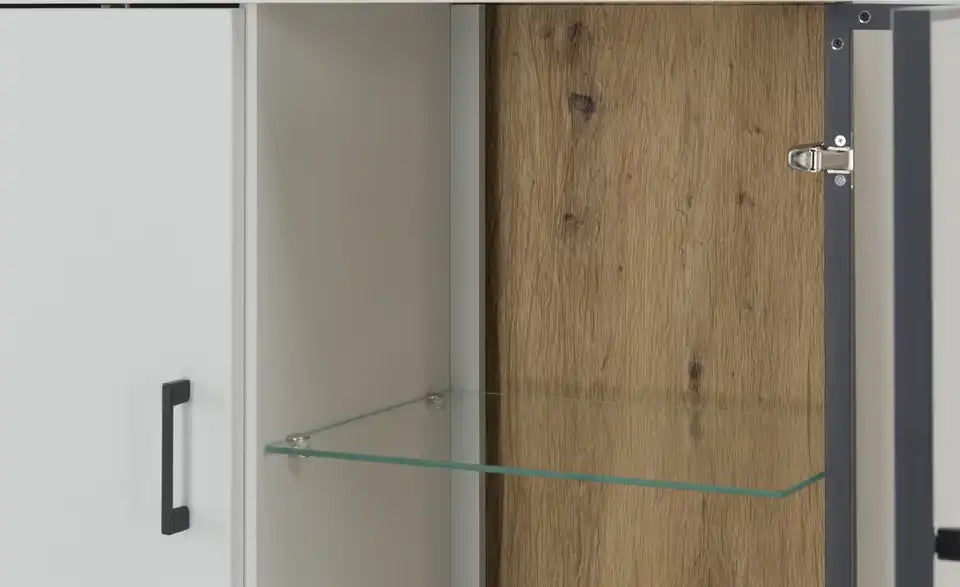 Yannik Seitenansicht – Gesamttiefe 50 cm, Kabeldurchlass integriert – Jette Home