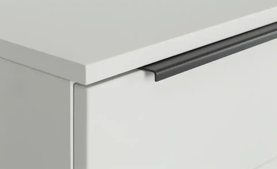 Jette Home Lowboard Stone Detailansicht Schubkasten – 2 Schubkästen, Selbsteinzug, Stein-Optik – Jette Home