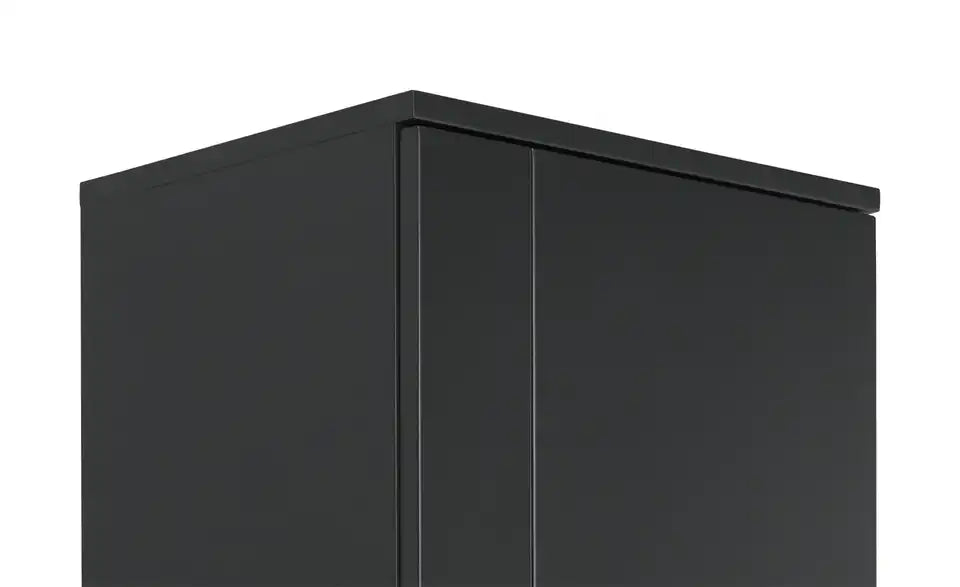 Jette Home Hängeschrank Stone Draufsicht – dunkelgraue Front, Türanschlag links – Jette Home