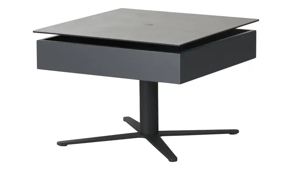 Jette Home Couchtisch Moxa II Seitenansicht – Höhenverstellbar bis 66,6 cm – Jette Home