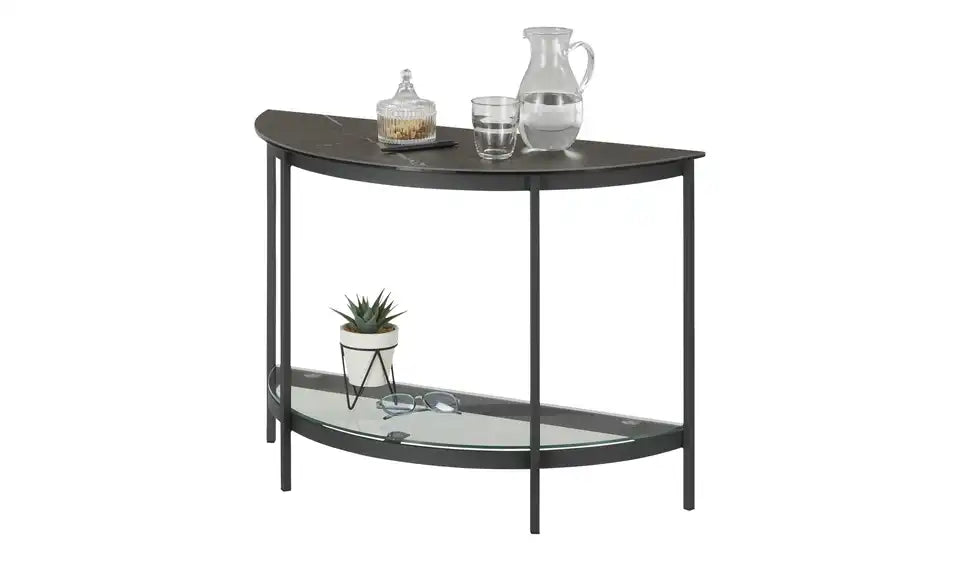 Jette Home Beistelltisch Scale Nahaufnahme Ablage – Sicherheitsklarglas untere Ablage – Jette Home