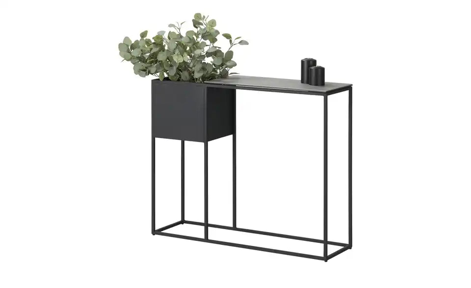 Jette Home Konsolentisch Salwa Detailansicht Platte – Keramik 3mm auf Sicherheitsglas 6mm – Jette Home