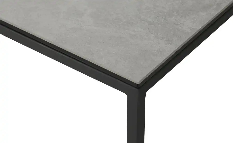 Jette Home Konsolentisch Salwa Nahaufnahme – Tischplattendicke 0,9 cm, Steingrau Front – Jette Home