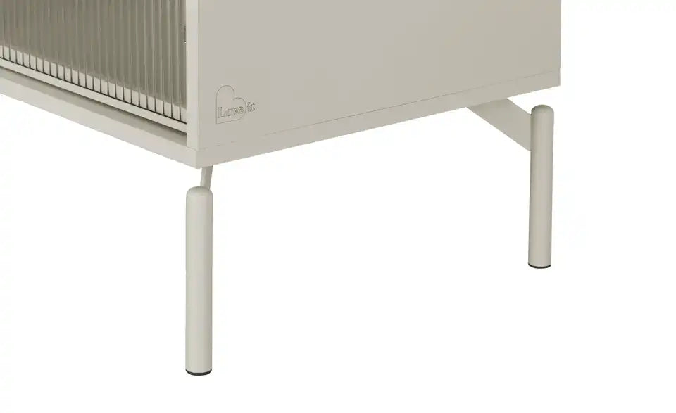 Love it TV-Lowboard Flumeri Detailansicht Tür offen – Einlegeboden max. 3 kg – Love it