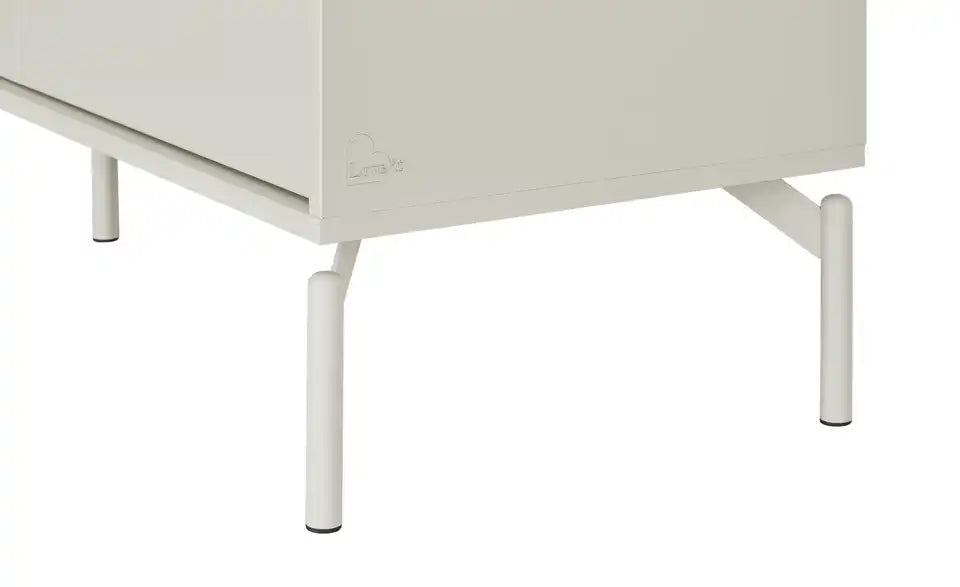 Love it Sideboard Flumeri Nahaufnahme – Glasböden transparent, kaschmirfarben – Love it