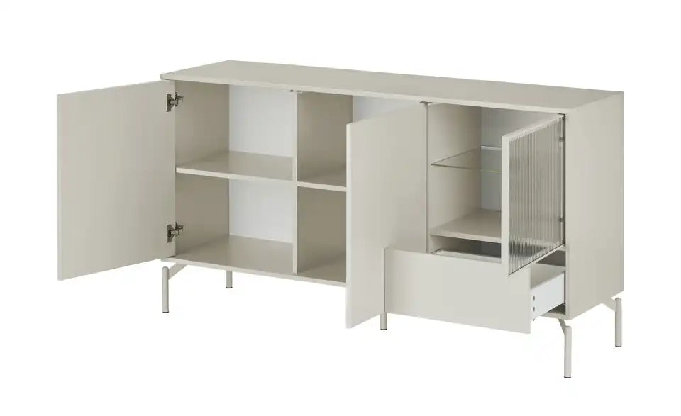 Love it Sideboard Flumeri Draufsicht – 1 Schubkasten, Push-to-Open grifflos – Love it