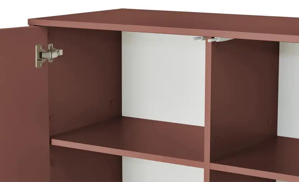 Love it Sideboard Flumeri Rückansicht – Holzwerkstoff sichtbare Rückwand Mauve – Love it