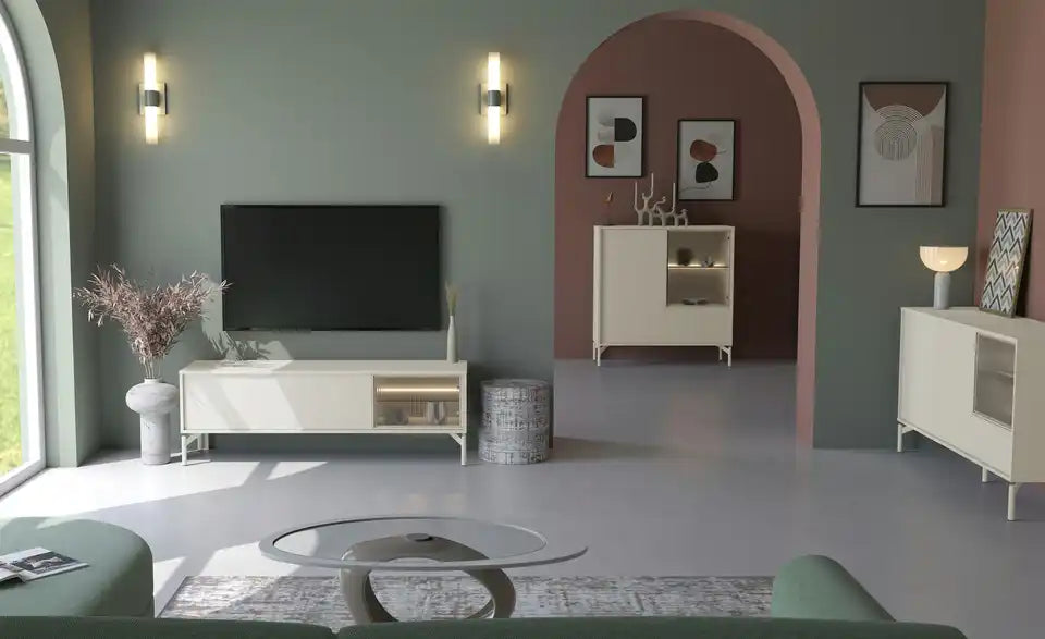 Love it Highboard Flumeri Detailansicht Schubkasten – 1 Schubkasten, Push-to-Open grifflos – Love it