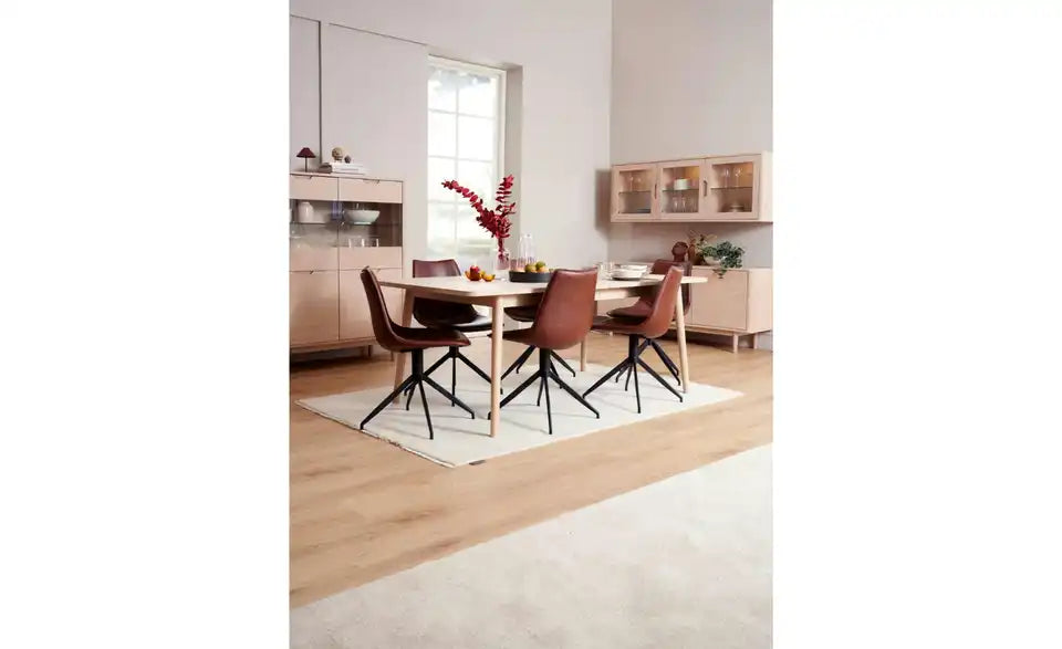 Furnhouse Highboard Draufsicht – Breite 123 cm, Massivholz-Füße – Furnhouse