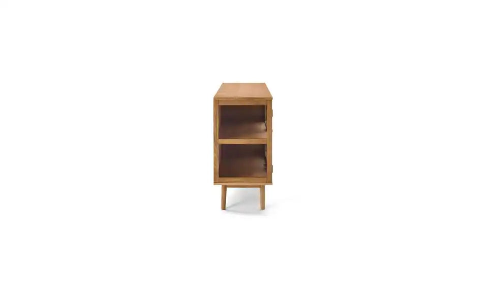 Furnhouse Sideboard Schrägansicht rechts – Eiche 137 cm breit, Skandi – Furnhouse