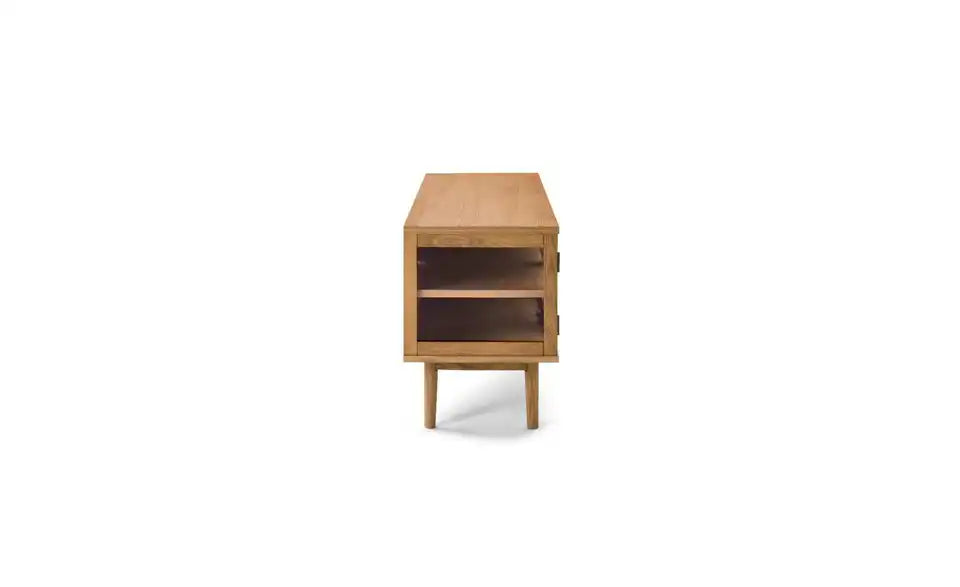 Furnhouse Lowboard Detail Fuß – Massiveiche Standfuß, Gesamthöhe 55 cm – Furnhouse