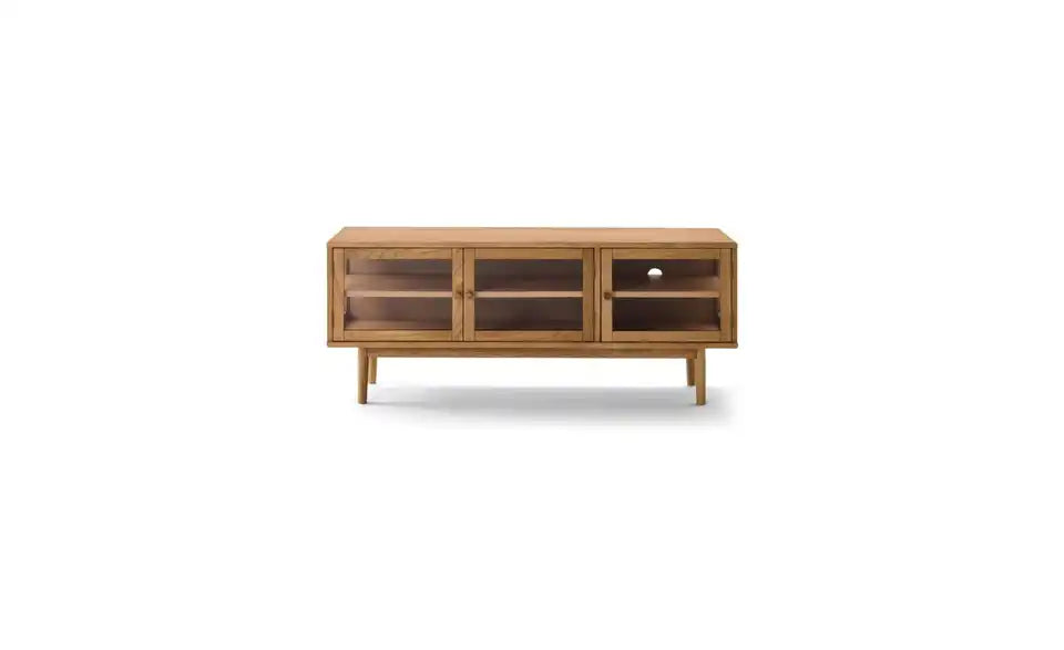 Furnhouse Lowboard im Raum – TV-Lowboard in skandinavischem Design, Eiche – Furnhouse