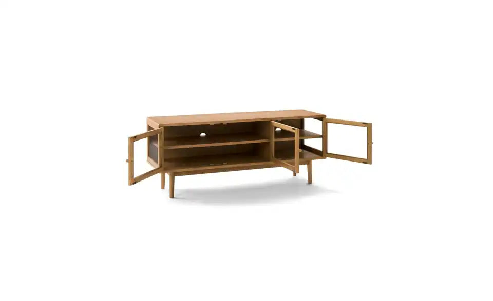 Furnhouse Lowboard Detailansicht Griff – Möbelgriff in Eiche, griffiges Design – Furnhouse