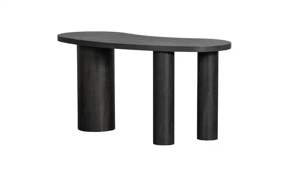 WOOOD Konsole Seitenansicht – Holzwerkstoff lackiert, Stärke 4,5 cm, bis 100 kg belastbar – WOOOD