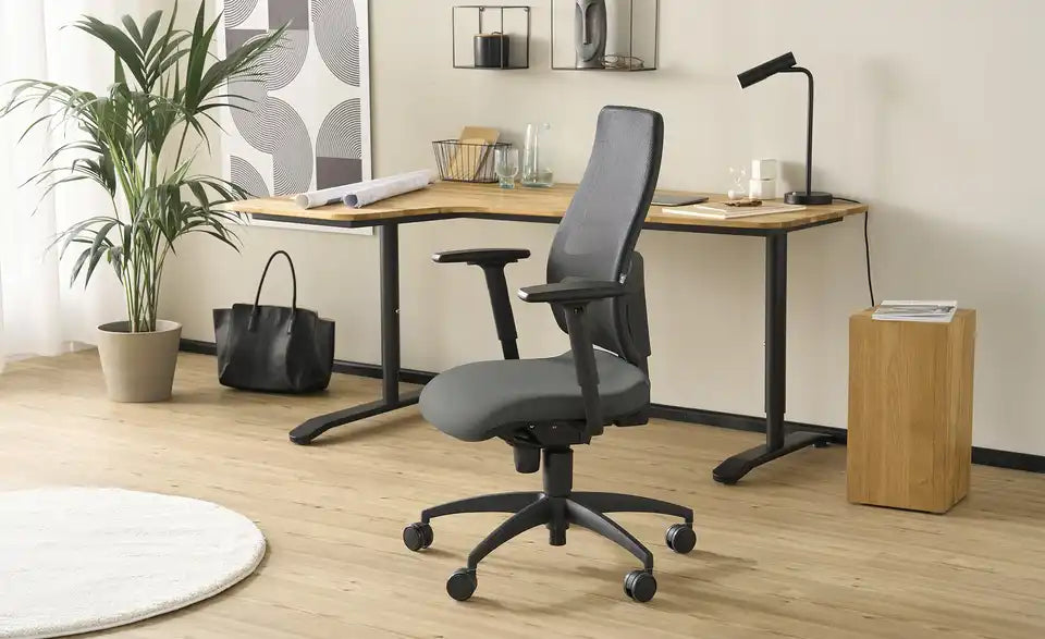 home worx Büro-Drehstuhl HWO Detailansicht Armlehne – höhen- und tiefenverstellbar, 3D – home worx