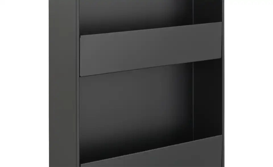 Schuh- und Mehrzweckschrank Pictura im Raum – 10 Paar Schuhe, Flur-Schrank in Schwarz – Express for you
