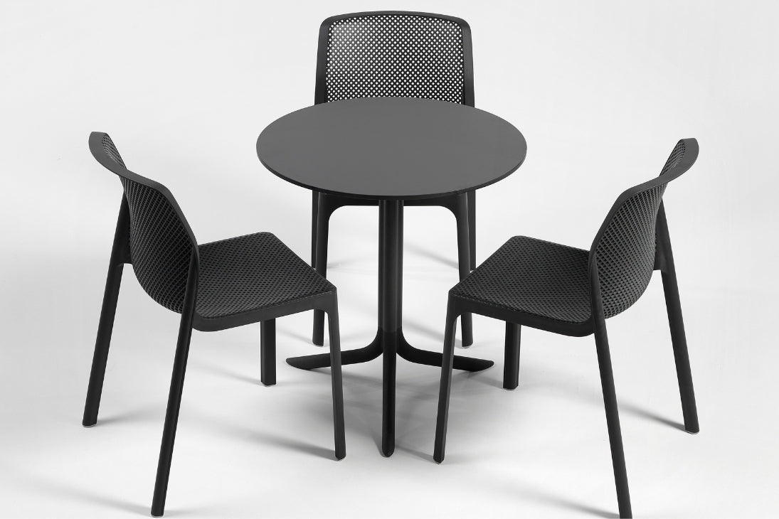 BIT Gartenstuhl im Garten – ergonomische Sitzfläche outdoor – Nardi