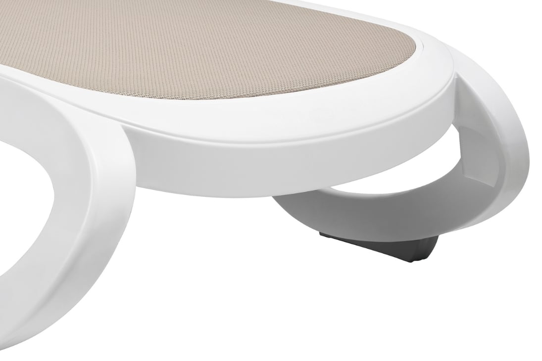 Nardi OMEGA Gartenliege Schräganischt – UV-beständig, rostfrei, Pool und Terrasse – Nardi