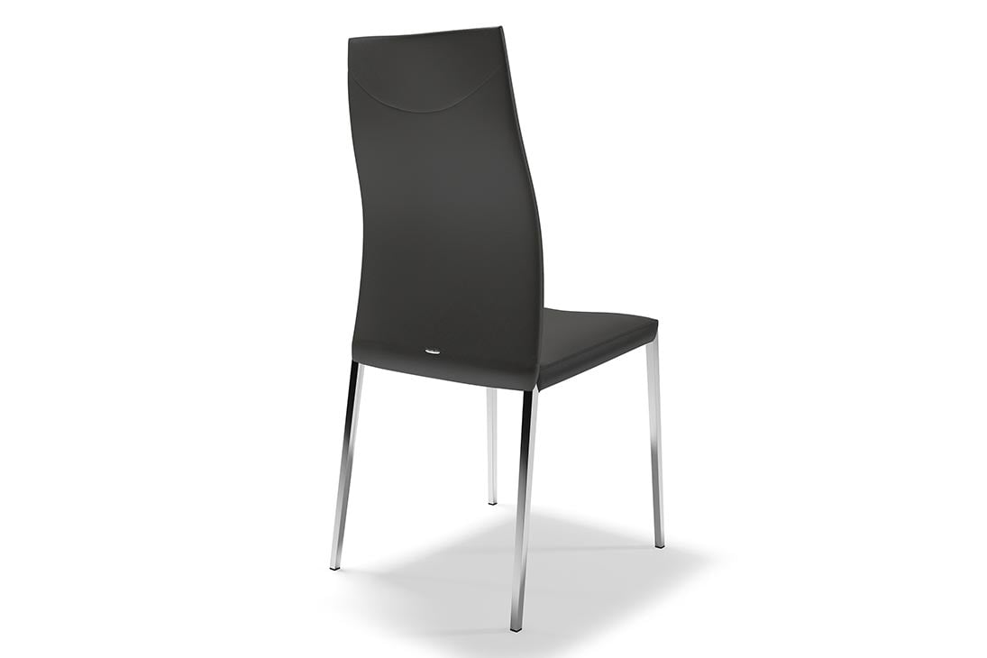 NORMA ML Stuhl Schräganasicht rechts – minimalistisch elegant für Esszimmer – Cattelan Italia