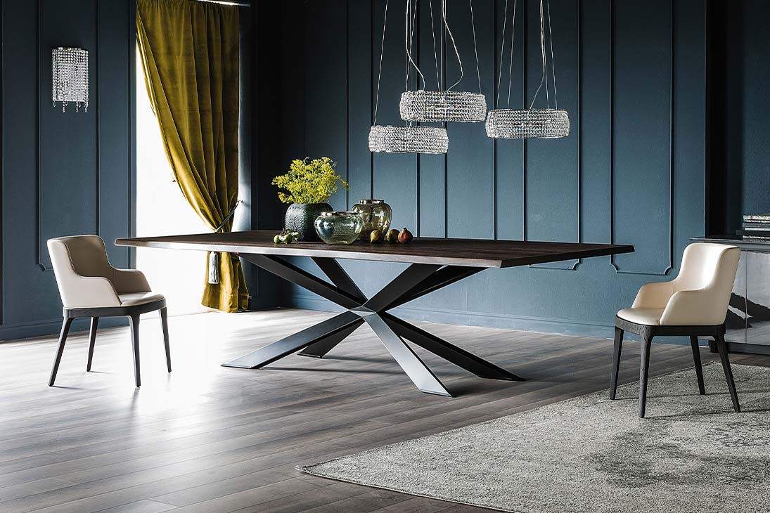 MAGDA Armlehnstuhl Detailansicht Armlehne – gepolstert, Eschenholz, Armlehnhöhe 62 cm – Cattelan Italia