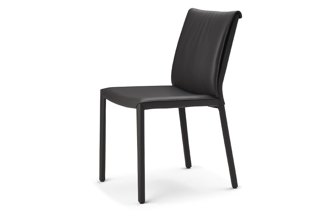 ITALIA Stuhl Seitenansicht – elegante Linienführung, Martindale 50.000 Scheuertouren – Cattelan Italia