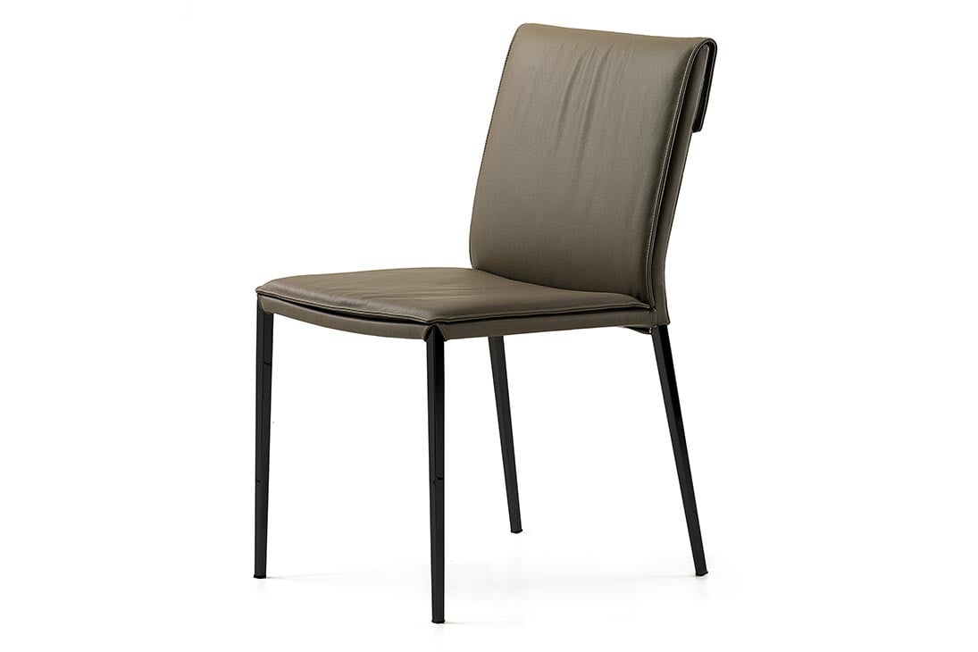 ISABEL ML Stuhl Schraegansicht hinten – frei stehend, Designklassiker – Cattelan Italia