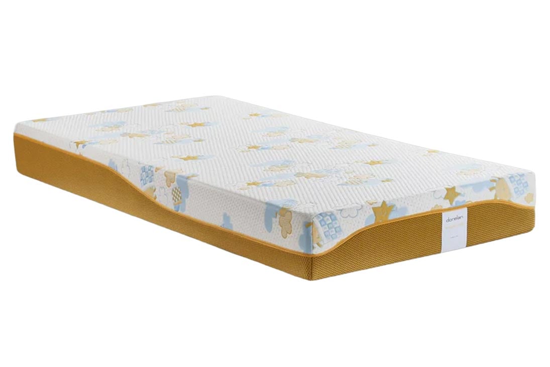 RE:EVOLUTION Matratze Gesamtansicht – Kindermatratze 80x200 cm mit MagicCover-Bezug – Dorelan