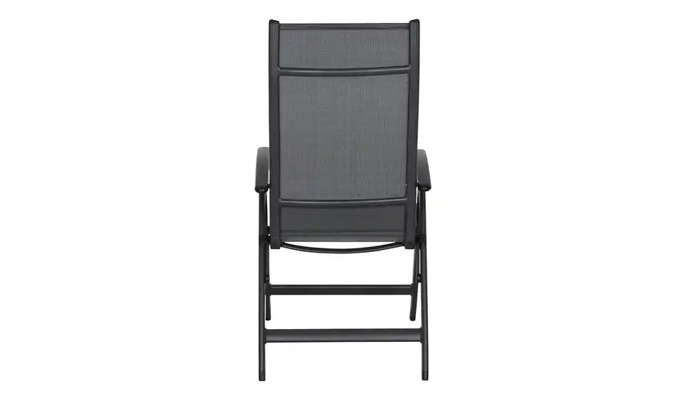Siena Garden Klappsessel Savina Detailansicht Gewebe – 100% Polyester, silberfarben – Siena Garden