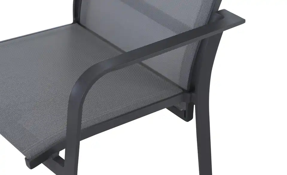 Siena Garden Dining Move Sessel Carlton im Freien – Gartensessel wetterfest, Aluminium – Siena Garden