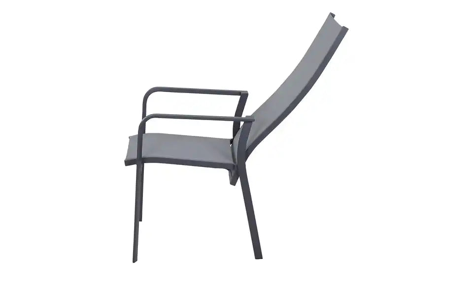 Siena Garden Dining Move Sessel Carlton im Raum – Outdoor-Sessel Anthrazitmatt – Siena Garden