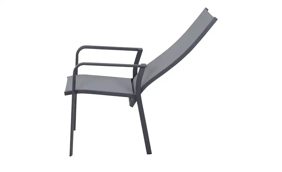 Siena Garden Dining Move Sessel Carlton Detailansicht Armlehne – Höhe 65 cm, Aluminium – Siena Garden