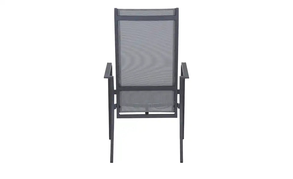 Siena Garden Dining Move Sessel Carlton Detailansicht Gestell – Pulverbeschichtetes Aluminium Anthrazit – Siena Garden
