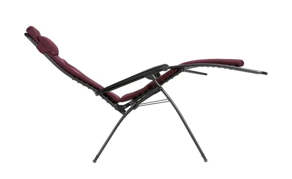 Lafuma Relaxsessel RSX Clip XL Schrägansicht – Clip-System abnehmbarer Bezug Polyester – Lafuma