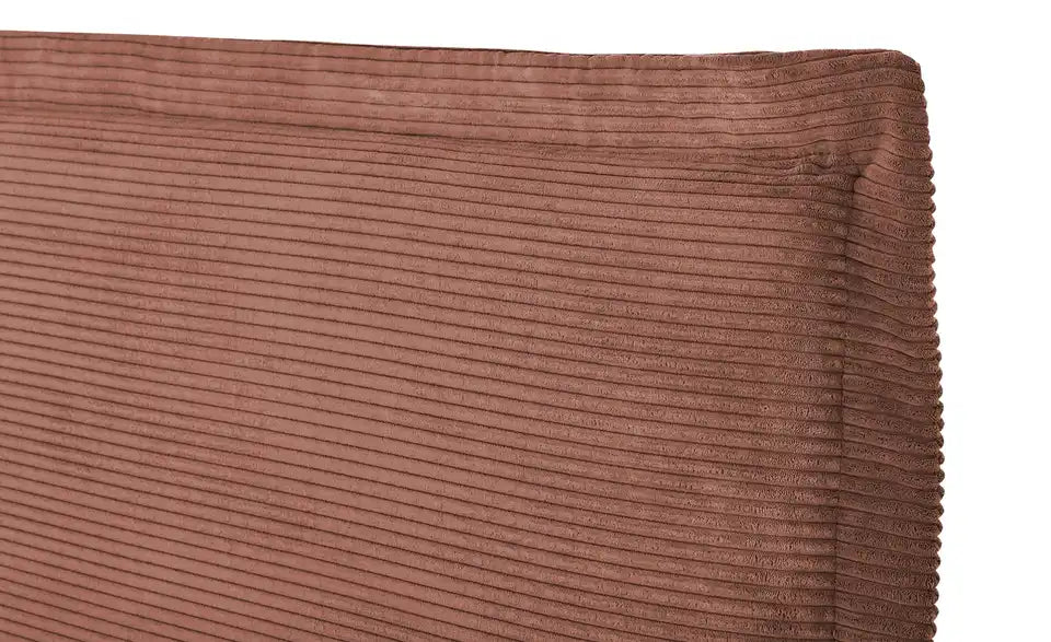 Jette Home Boxspringbett Adapt Stilansicht – Modernes Design, Webstoff-Bezug Zimt – Jette Home