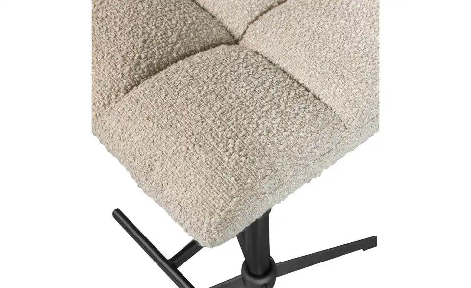 WOOOD Barstuhl Vinny 2er-Set Detailansicht Gestell – Metall pulverbeschichtet Schwarz – WOOOD