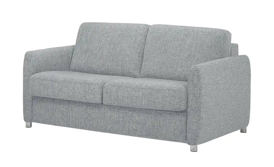 Betty Schlafsofa Betty Seitenansicht – Sitzhöhe 45 cm, Sitztiefe 65 cm, Hellgrau – Betty