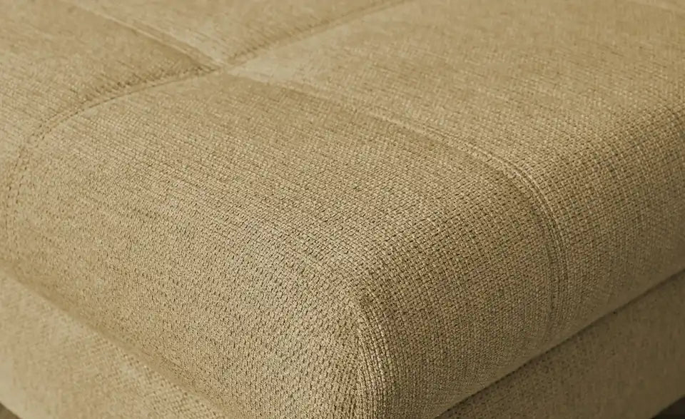 medium Wohnlandschaft Planova II Detailansicht – Mikrofaser-Bezug Gelb, 100% Polyester – medium