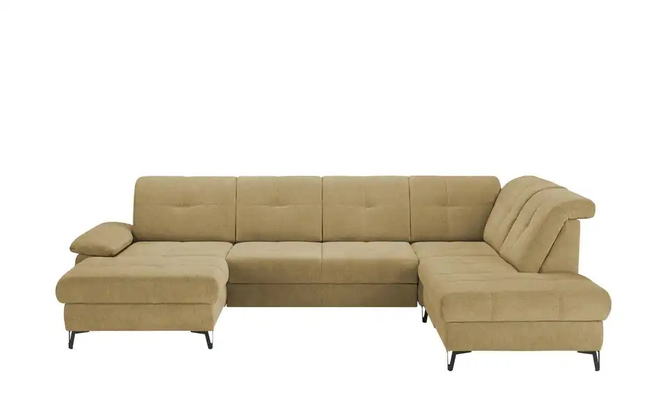 medium Wohnlandschaft Planova II Seitenansicht – Wellenunterfederung, Sitzhöhe 48 cm – medium