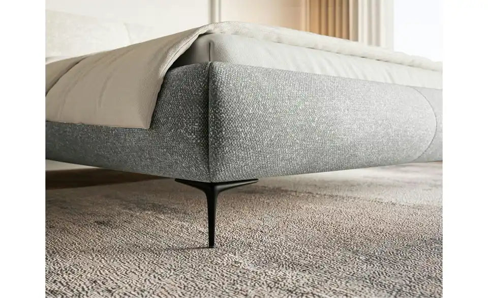 Selsey Polsterbett Ovalle Detailansicht Kopfteil – 100% Polyester, Gesamtbreite 193 cm – Selsey